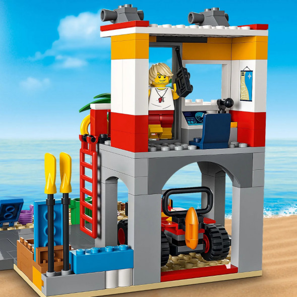 Конструктор LEGO City 60328 Пост спасателей на пляже в Саратове