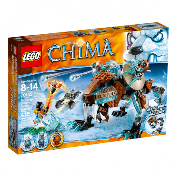 Конструктор LEGO Legends of Chima 70143 Саблезубый шагающий робот Сэра Фангара в Саратове