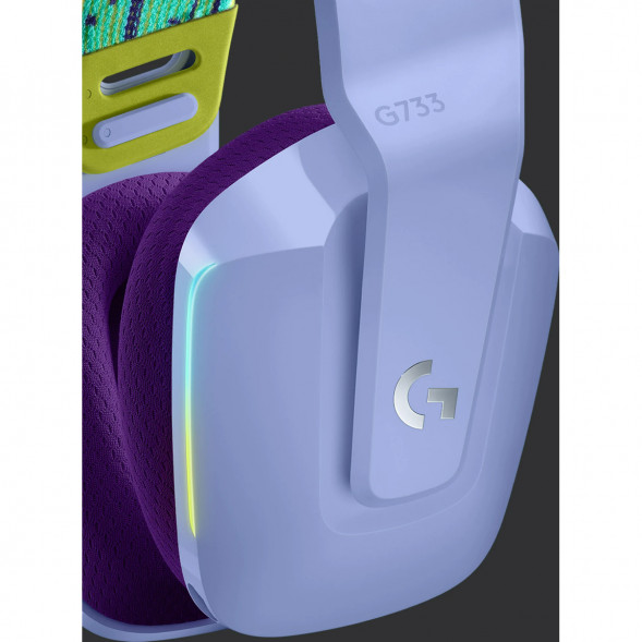 Игровая гарнитура Logitech G733 RGB Lightspeed Wireless, сиреневый в Саратове