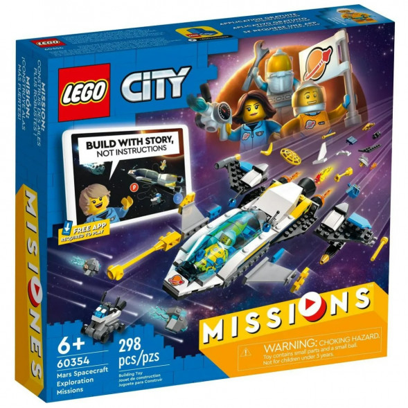 Конструктор LEGO City 60354 Космическая миссия для исследования Марса в Саратове
