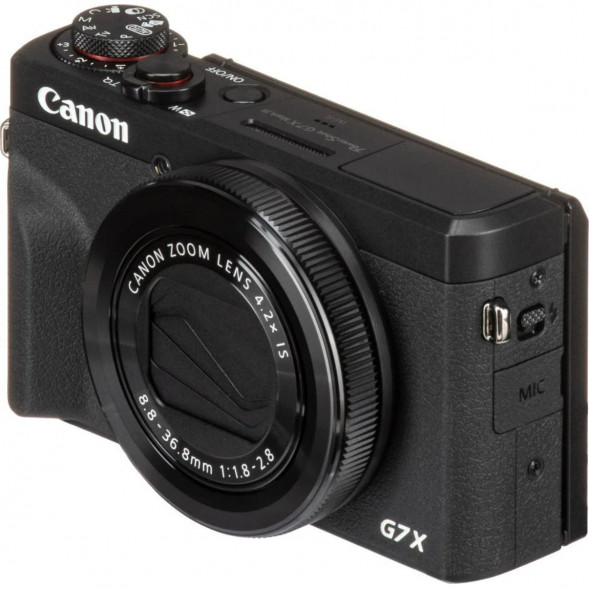 Фотоаппарат Canon PowerShot G7X Mark III, чёрный в Саратове