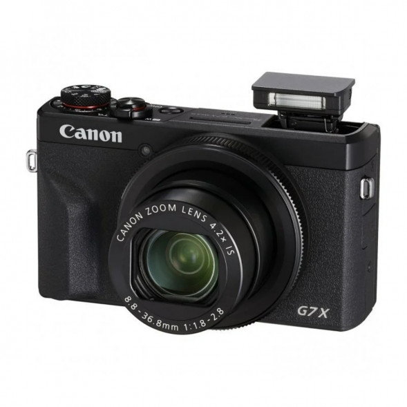 Фотоаппарат Canon PowerShot G7X Mark III, чёрный в Саратове