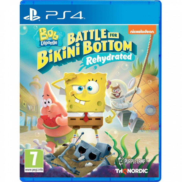Игра SpongeBob SquarePants: Battle For Bikini Bottom - Rehydrated [PS4, русские субтитры] в Саратове