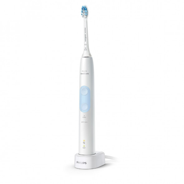Электрическая звуковая зубная щетка Philips Sonicare ProtectiveClean 4500, White в Саратове