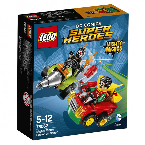 Конструктор LEGO Super Heroes 76062 Робин против Бэйна в Саратове