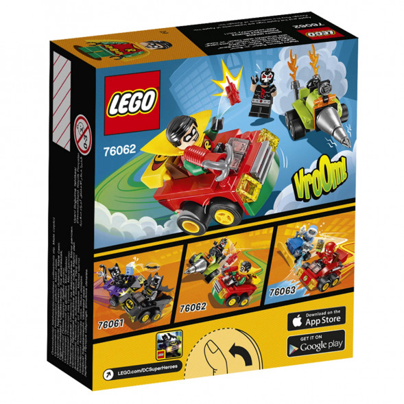 Конструктор LEGO Super Heroes 76062 Робин против Бэйна в Саратове