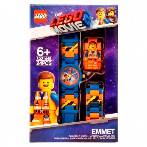Часы LEGO Movie 8021445 «Emmet» с минифигуркой в Саратове