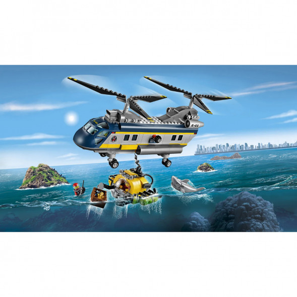 Конструктор LEGO City Deep Sea Explorers 60093 Вертолет исследователей моря в Саратове