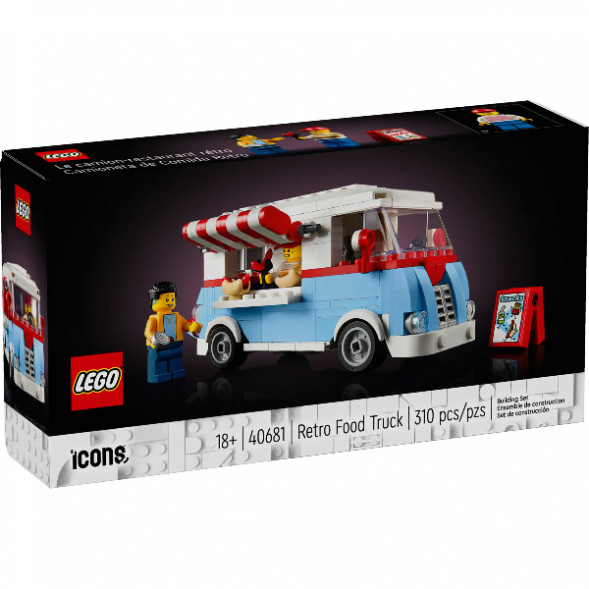 Конструктор LEGO Icons 40681 Ретро фуд трак в Саратове