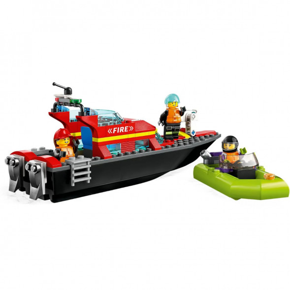 Конструктор LEGO City 60373 &amp;quot;Пожарно-спасательная лодка&amp;quot;, 144 деталей в Саратове